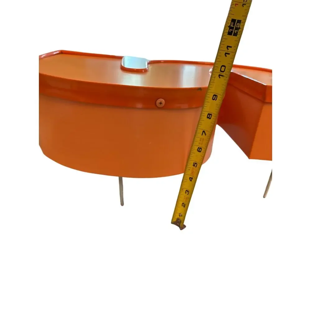 Commercial Channel Letter S Storefront Sign 22” SSC Lighted Orange